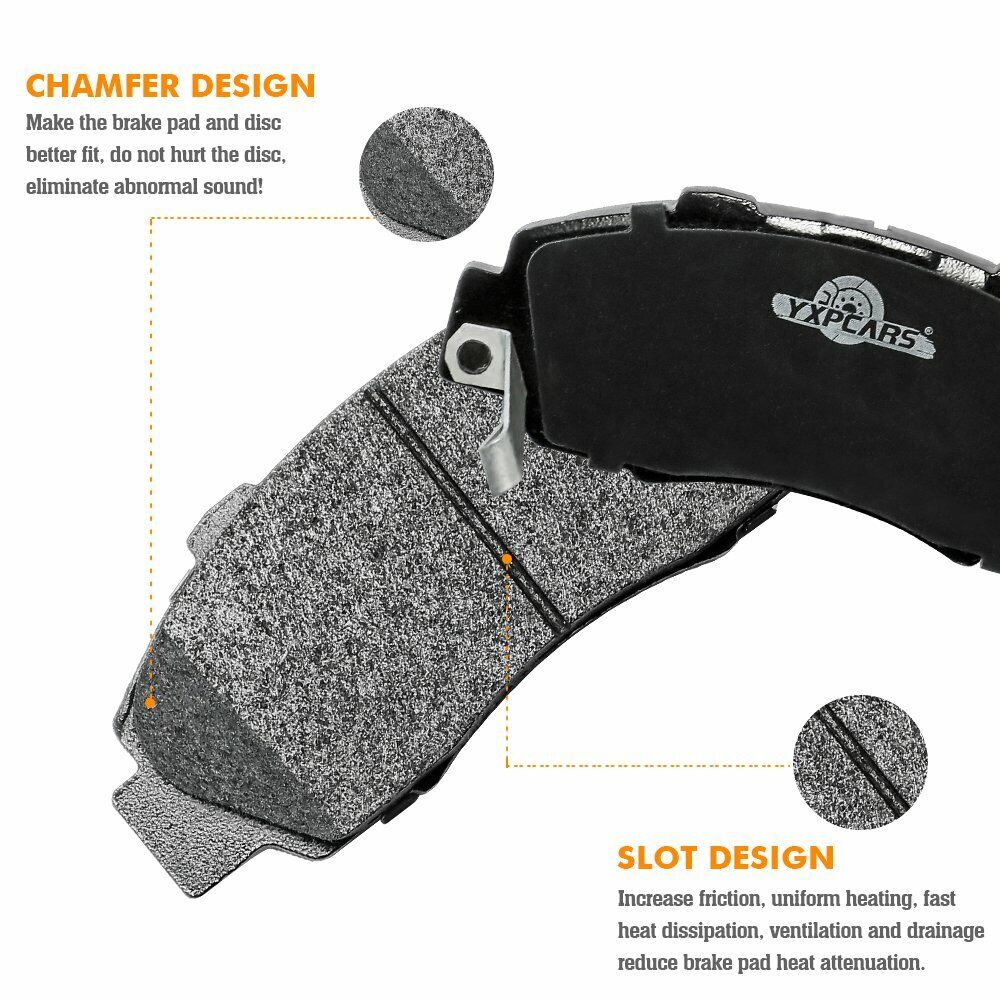 For Nissan Pathfinder Armada Titan Infiniti QX56,Front Rear Ceramic Brake Pads