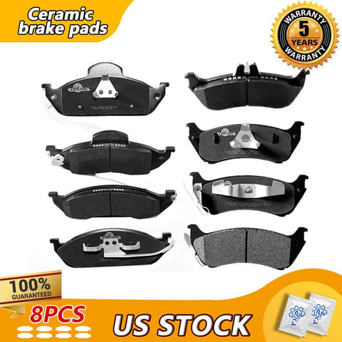 Front Rear Ceramic Brake Pads For Mercedes Benz ML320 ML350 ML430 - YXPCARS