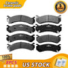 Front Rear Ceramic Brake Pads For GMC SIERRA, CHEVROLET SILVERAD 2500 3500 HD - YXPCARS