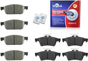 Brake Replacement for 2013 2014 2015 2016 Ford Escape Brake Pads Are Works Great,Right Dimensions by DOT Certified Mechanic Reviewed!