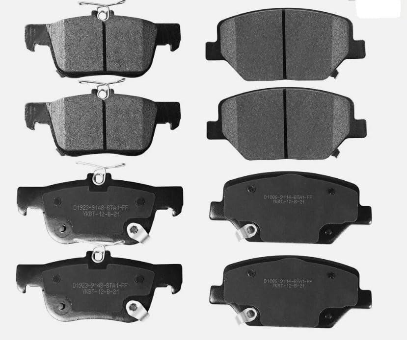 Brake Replacement for 2016 2017 2018 2019 Buick Envision Brake Pads Are Works Great,Right Dimensions by DOT Certified Mechanic Reviewed!