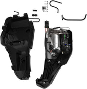 Air Suspension Compressor for Air Ride Pump, for Land Rover LR3 2005-2009/ LR4 2014-2016 V6 3.0L/ LR4 2010-2013 V8 5.0L/ Range Rover Sport 2006-2009 V8 4.2L 4.4L with Bracket & Plastic House