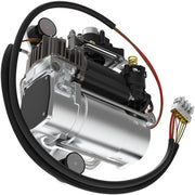 Air Suspension Compressor for Air Ride Pump, for BMW X5 2001-2006 l6 3.0L/ X5 2000-2006 V8 4.4L/ X5 2002-2003 V8 4.6L/ X5 2004 2005 2006 V8 4.8L with bracket & Valve, W/4 Corner