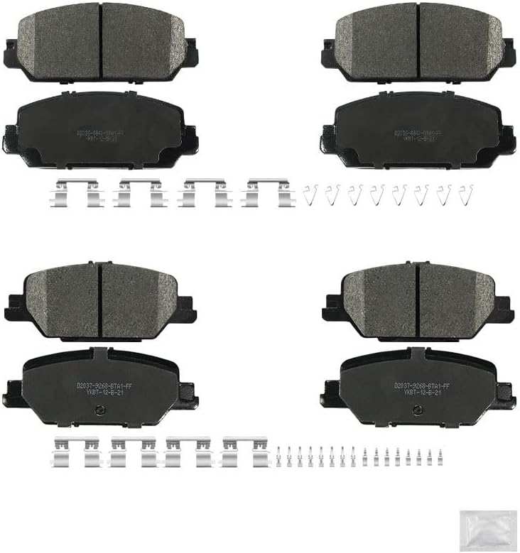 Brake Replacement for 2017 2018 2019 Honda CR-V Brake Pads Are Works Great,Right Dimensions by DOT Certified Mechanic Reviewed!