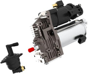 Air Suspension Compressor for Air Ride Pump, for Land Rover Discovery 2017-2021/ Range Rover 2018 2019 2020 2021/ Range Rover Sport 2018-2022 with expansion valve Parts# LR095838