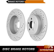 Brakes Rotors/Brake Pads for DODGE CHALLENGER,DODGE CHARGER,DODGE MAGNU-Premium Drilled and Slotted ROTORS, ASE Certified Mechanic Reviewed!