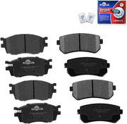 Brake Pads For HYUNDAI ACCENT 2006/2007/2008/2009/2010,KIA RIO/RIO5 2006/2007/2008/2009/2010/2011 Brake Kits (‎Front & Rear/D1156 D1157)