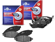 Brake Replacement for 2003 2004 2005 2006 2007 2008 2009 2010 2011 Ford Crown Victoria Lincoln Town Car Brake Pads Are Works Great,Right Dimensions by DOT Certified Mechanic Reviewed!