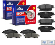 Vehicle Brake Pad for 2004 2005 2006 2007 2008 2009 CADILLAC SRX Brake Pads Are Works Great,Right Dimensions by DOT Certified Mechanic Reviewed!