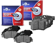 Vehicle Brake Pad for ACCORD 1998 1999 2000 2001 2002 Brake Pads (V6 Models) Are Works Great,Right Dimensions by DOT Certified Mechanic Reviewed!