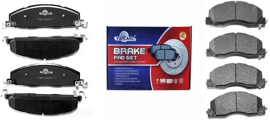 Ceramic Brake Pads for DODGE RAM 1500 2012 Truck/RAM 2500 / RAM 2500/2009-2017 Truck