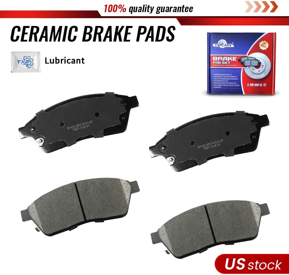 Brake Replacement for 2010 2011 2012 2013 2014 2015 2016 Cadillac Srx,2011 Saab 9-4x Brake Pads Are Works Great,Right Dimensions by DOT Certified Mechanic Reviewed!
