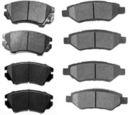 Front and Rear Ceramic Brake Pads for CHEVROLET CAMARO 2010/2011/2012/2013/2014/2015 V6 3.6L Models