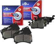 Vehicle Brake Pad for 2006 2007 2008 2009 2010 HUMMER H3 HUMMER H3T Brake Pads Are Works Great,Right Dimensions by DOT Certified Mechanic Reviewed!