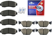 Vehicle Brake Pad for 2005 2006 2007 2008 2009 2010 Honda Odyssey Brake Pads Are Works Great,Right Dimensions by DOT Certified Mechanic Reviewed!