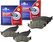 Vehicle Brake Pad for Ford F-450 Super Duty 2005 2006 2007 2008 2009 2010 2011 2012 Brake Pads Are Works Great,Right Dimensions by DOT Certified Mechanic Reviewed!