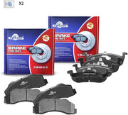 Brake Replacement for 2010 2011 2012 2013 2014 2015 2016 2017 EXPEDITION LINCOLN NAVIGATOR Brake Pads Are Works Great,Right Dimensions by DOT Certified Mechanic Reviewed!