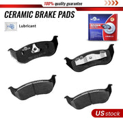 Vehicle Brake Pad for Liberty 2003 2004 2005 2006 2007 Brake Pads Are Works Great,Right Dimensions by DOT Certified Mechanic Reviewed!