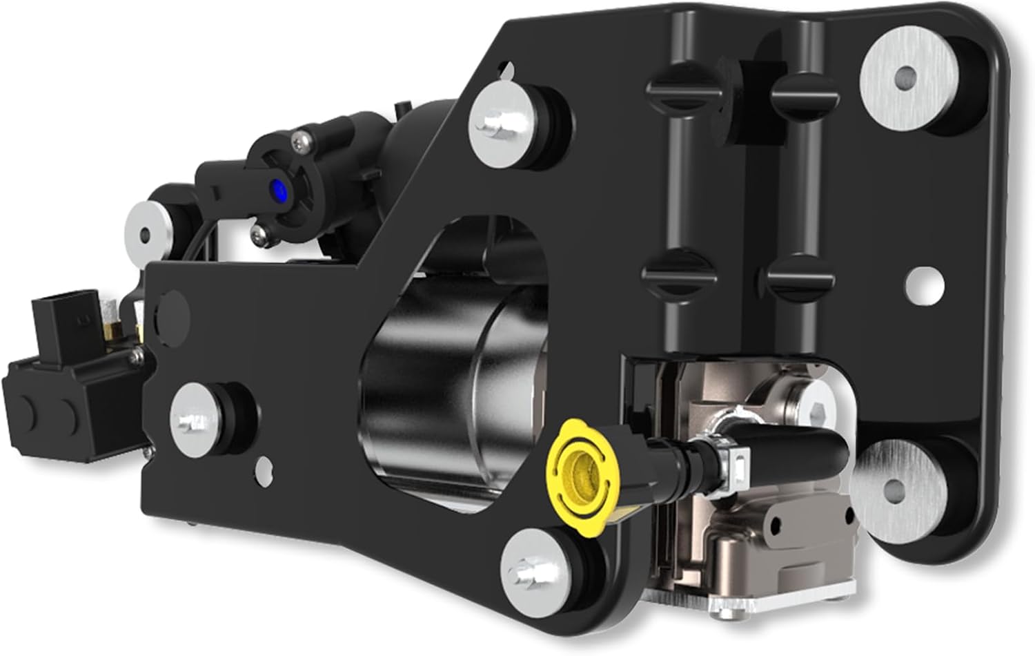 Air Suspension Compressor for Air Ride Pump, for BMW X5 2007-2013 l6 3.0L/ 2010-2013 X5 V8 4.4L/ 2007-2010 X5 V8 4.8L/ 2008 2009 2010 2011 2012 2013 2014 X6 l6 3.0L V8 4.4L with bracket & Valve