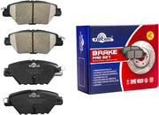 Brake Pads For Mazda CX-9 2016/2017/2018/2019/2020/2021/2022 Brake Kits (‎Front & Rear/D1258,D1934)