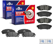 Brake Replacement for 2015 2016 2017 2018 NX200t NX300 RX350 RX450h 2020 Avalon TRD Camry TRD Brake Pads Are Works Great,Right Dimensions by DOT Certified Mechanic Reviewed!
