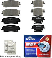 Brakes Rotors/Brake Pads for DODGE CHALLENGER,DODGE CHARGER,DODGE MAGNU-Premium Drilled and Slotted ROTORS, ASE Certified Mechanic Reviewed!