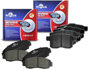 Vehicle Brake Pad for 2010 2011 2012 Honda Accord EX, EX-L,2011 2012 2013 2014 Tsx Brake Pads Are Works Great,Right Dimensions by DOT Certified Mechanic Reviewed!