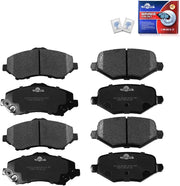 Brake Pads For CHRYSLER TOWN & COUNTRY 2008-2016,DODGE GRAND CARAVAN 2008-2016,DODGE JOURNEY 2009-2013,ROUTAN 2009-2014 Brake Kits (‎Front & Rear/D1273, D1719)