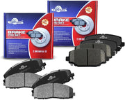 Brake Replacement for 2012 2013 2014 2015 2016 2017 2018 2019 2020 Town & Country,Dodge Grand Caravan,Journey,Ram C/V,Routan Brake Pads Are Right Dimensions by DOT Certified Mechanic Reviewed!