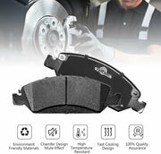 Brake Pads for CHRYSLER 300 2005-2018 AWD V6/DODGE CHARGER 2006-2018 AWD/DODGE MAGNUM 2005-2008 (Front & Rear D1058+D1057)