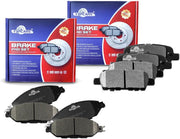 Vehicle Brake Pad for 2013 2014 2015 2016 2017 2018 2019 Pathfinder Brake Pads Are Works Great,Right Dimensions by DOT Certified Mechanic Reviewed!