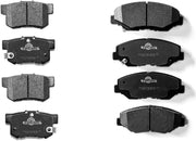 Front and Rear Ceramic Brake Pads for HONDA CIVIC 2013-2015 SI & EX Models/CIVIC 2012 SI Models ONLY