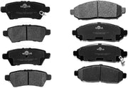 Front & Rear Ceramic Brake Pads D1094,D1101 for PATHFINDER 2008-2012 V6 4.0L Only/PATHFINDER 2005-2007 All Models/XTERRA 2006-2007 All Models