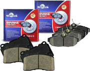 Vehicle Brake Pad for 2011 2012 2013 2014 Mustang Brake Pads Are Works Great,Right Dimensions by DOT Certified Mechanic Reviewed!