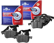 Vehicle Brake Pad for VOLVO S60 2001-2007 2008 2009,S80 1999-2006,VOLV V70 2001-2007,VOLV XC70 2003-2007 Brake Pads Are Works Great,Right Dimensions by DOT Certified Mechanic Reviewed!