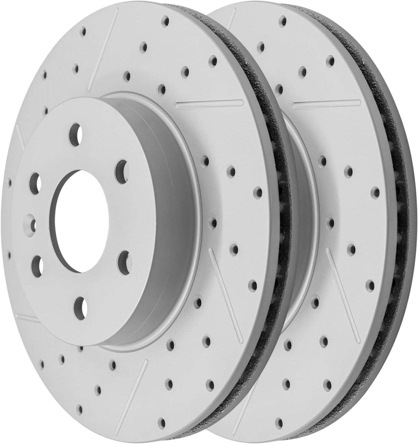 Front Drilled and Slotted Disc Brake Rotors Replacement for Chevy Colorado 2015-2020, for Gmc Canyon 2015 2016 2017 2018 2019 2020