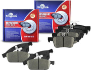 Brake Replacement for 2017 2018 2019 Ford Escape Lincoln MKC Brake Pads Are Works Great,Right Dimensions by DOT Certified Mechanic Reviewed!