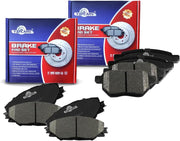 Vehicle Brake Pad for MATRIX 2009-2013,COROLLA iM 2017 2018,PONTIAC VIBE 2019 2010,SCION TC 2011 2012 2013 2014 2015 2016 Brake Pads Are Right Dimensions by DOT Certified Mechanic Reviewed!