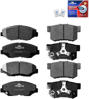Ceramic Brake Pads For Honda CR-V 201/2013/2014,Honda CR-V 2005/2006 Brake Kits (Front,Rear/D914,D1086)