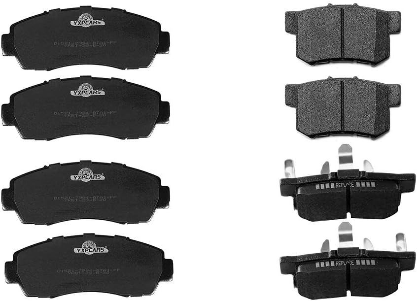 Front & Rear Ceramic Brake Pads D1521,D1086 for HONDA CR-V 2007-2011 All Models