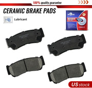 Vehicle Brake Pad for Santa Fe 2007 2008 2009 Brake Pads Are Works Great,Right Dimensions by DOT Certified Mechanic Reviewed!