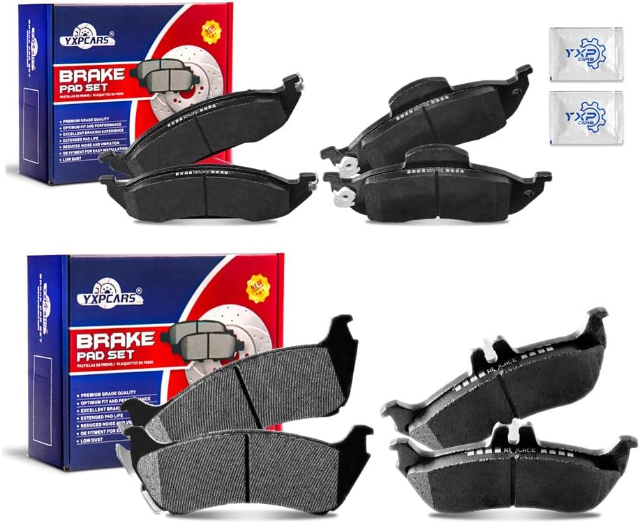 Brake Replacement for 1998-2003 MERCEDES BENZ ML320 2003 2004 2005 MERCEDES BENZ ML350 Brake Pads Are Right Dimensions by DOT Certified Mechanic Reviewed!