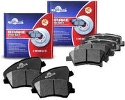 Vehicle Brake Pad for HYUNDAI ELANTRA 2011 2012 2013 2014 2015 2016 Brake Pads and HYUNDAI VELOSTER,KIA FORTE,KIA FORTE5 Are Works Great,Right Dimensions by DOT Certified Mechanic Reviewed!