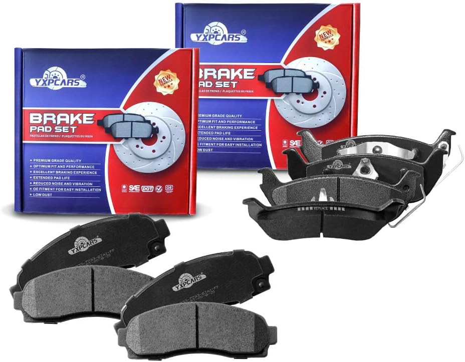 Vehicle Brake Pad for 2010 2011 FORD RANGER Brake Pads Are Works Great,Right Dimensions by DOT Certified Mechanic Reviewed!