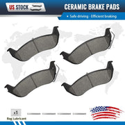 Brake Replacement for 2010 2011 FORD RANGER Brake Pads Are Works Great,Right Dimensions by DOT Certified Mechanic Reviewed!