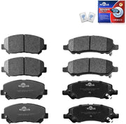Brake Pads For DODGE DART 2013/2014/2015/2016 Brake Kits (‎Front,Rear/D1640,D1647)