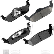 Brake Replacement for 2010 2011 FORD F-150 Brake Pads Are Works Great,Right Dimensions by DOT Certified Mechanic Reviewed!