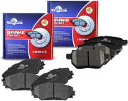 Vehicle Brake Pad for 2009 2010 PONTIAC VIBE,2009-2019 COROLLA 2008-2015 SCION XB,2009-2014 MATRIX Brake Pads Are Works Great,Right Dimensions by DOT Certified Mechanic Reviewed!