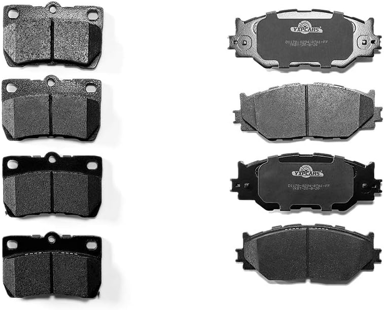 Front & Rear Ceramic Brake Pads D1178,D1113 for LEXUS IS250 2006-2008 All Models