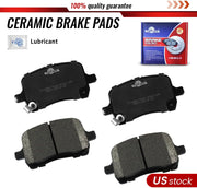 Vehicle Brake Pad for Saturn Sky 2007 2008 2009 2010 Pontiac Solstice 2006 2007 2008 2009 Brake Pads Are Works Great,Right Dimensions by DOT Certified Mechanic Reviewed!